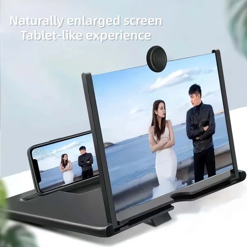 12"Mobile Phone Magnifier for Easy TV Viewing Orientation for Landscapes Use Eye Protection Full-Screen Mobile Phone Magnificate